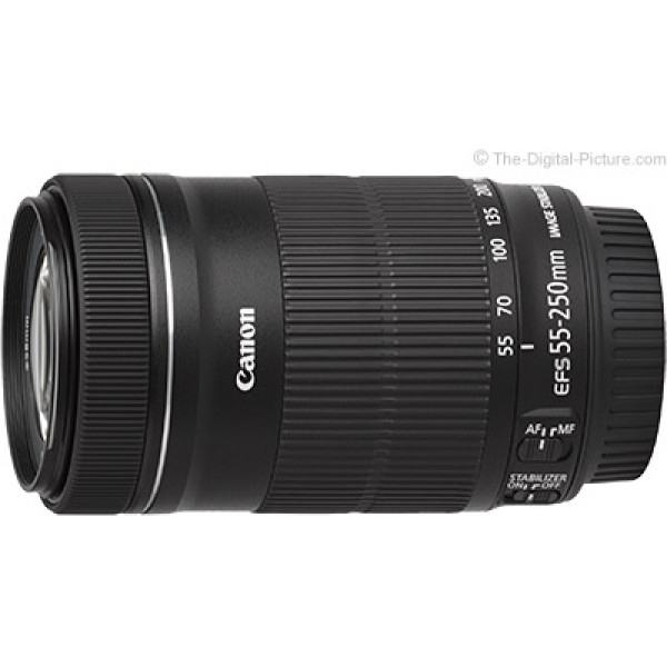 Canon EF-S 55-250mm f/4-5.6 IS...